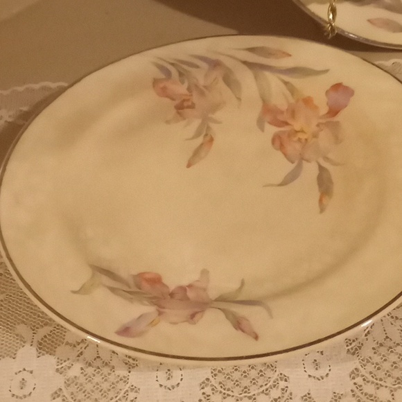 Vintage Universal Cambridge Iris Plate Bundle - 7 - 6" Bread Plates - Picture 7 of 11